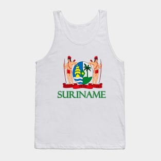 Suriname - Coat of Arms Design Tank Top